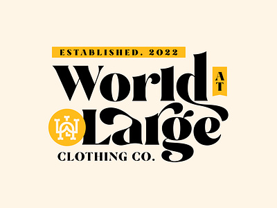 World At Large Graphic Kit apparel brand badge badge design brand identity branding clothing design graphic design illustration logo logos logotype vector visual identity