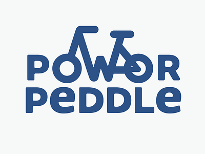 Power Peddle dailylogochallenge design graphic design illustration logo typography vector