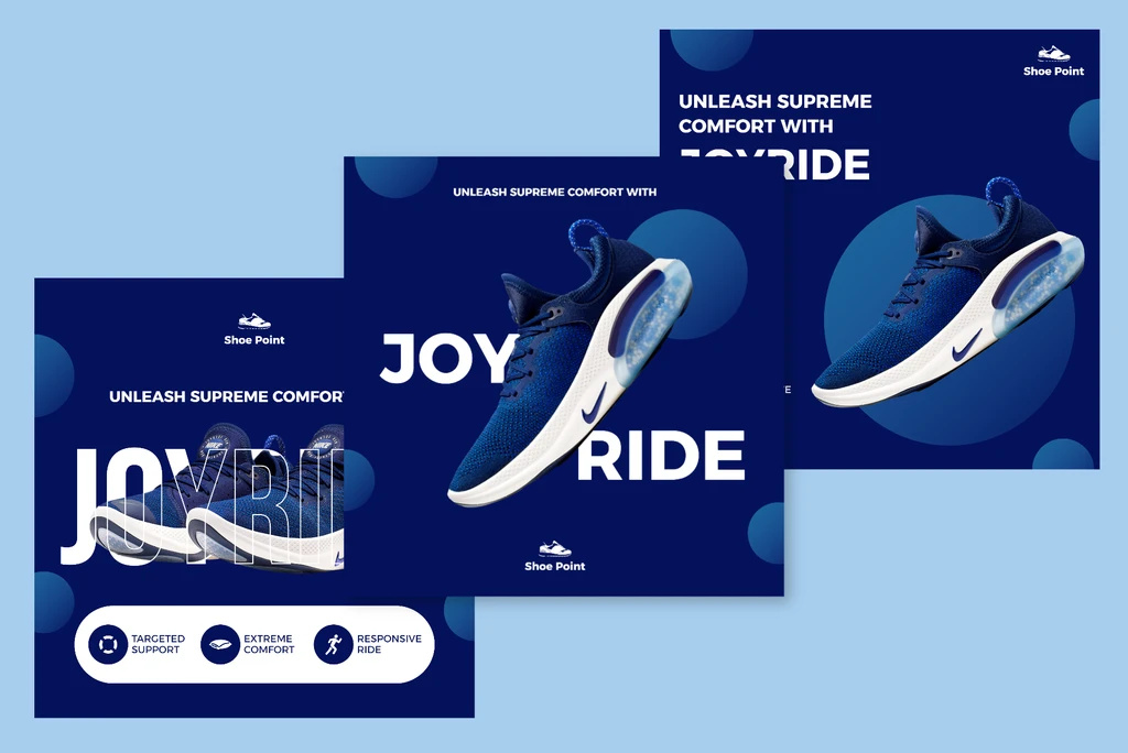 Ultimate Joyride Amazon Ecommerce Template Pack amazon amazon product image amazon product listing design designer ecommerce product image ecommerce template graphic design nike joyride nike shoe