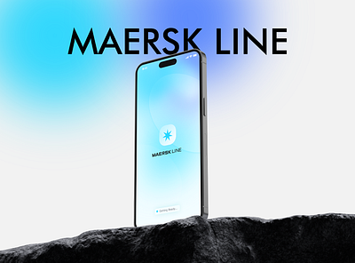 Maersk Line - Ai Prompt Assist App ai app app app design app form app login app mockup graphic design typography ui ux