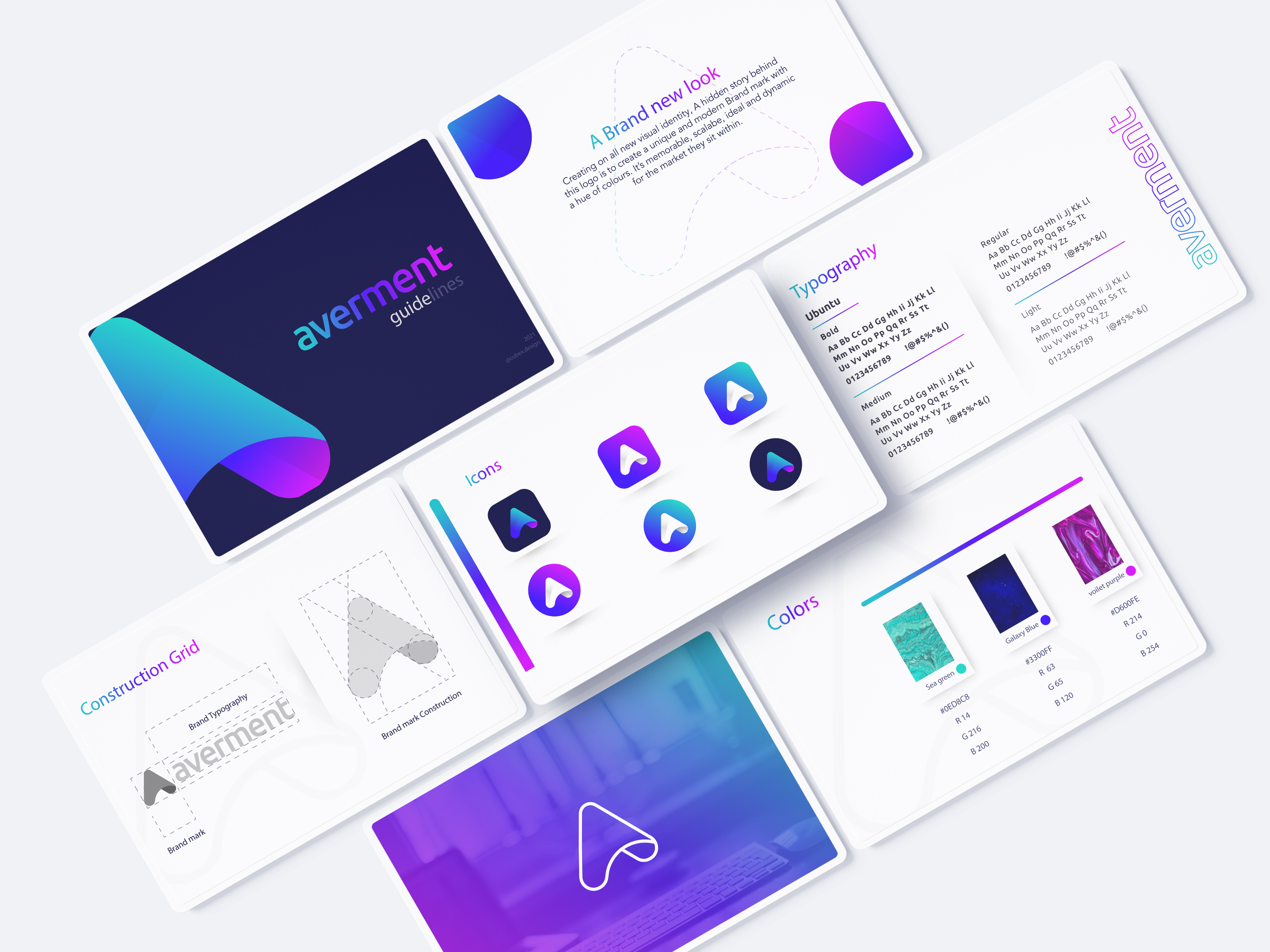 Averment - Brand Guidelines branding graphic design logo motion graphics