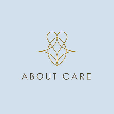 About Care abstract logos beauty salon brand identity branding hair salon manicure monoline spa visual identity wellness