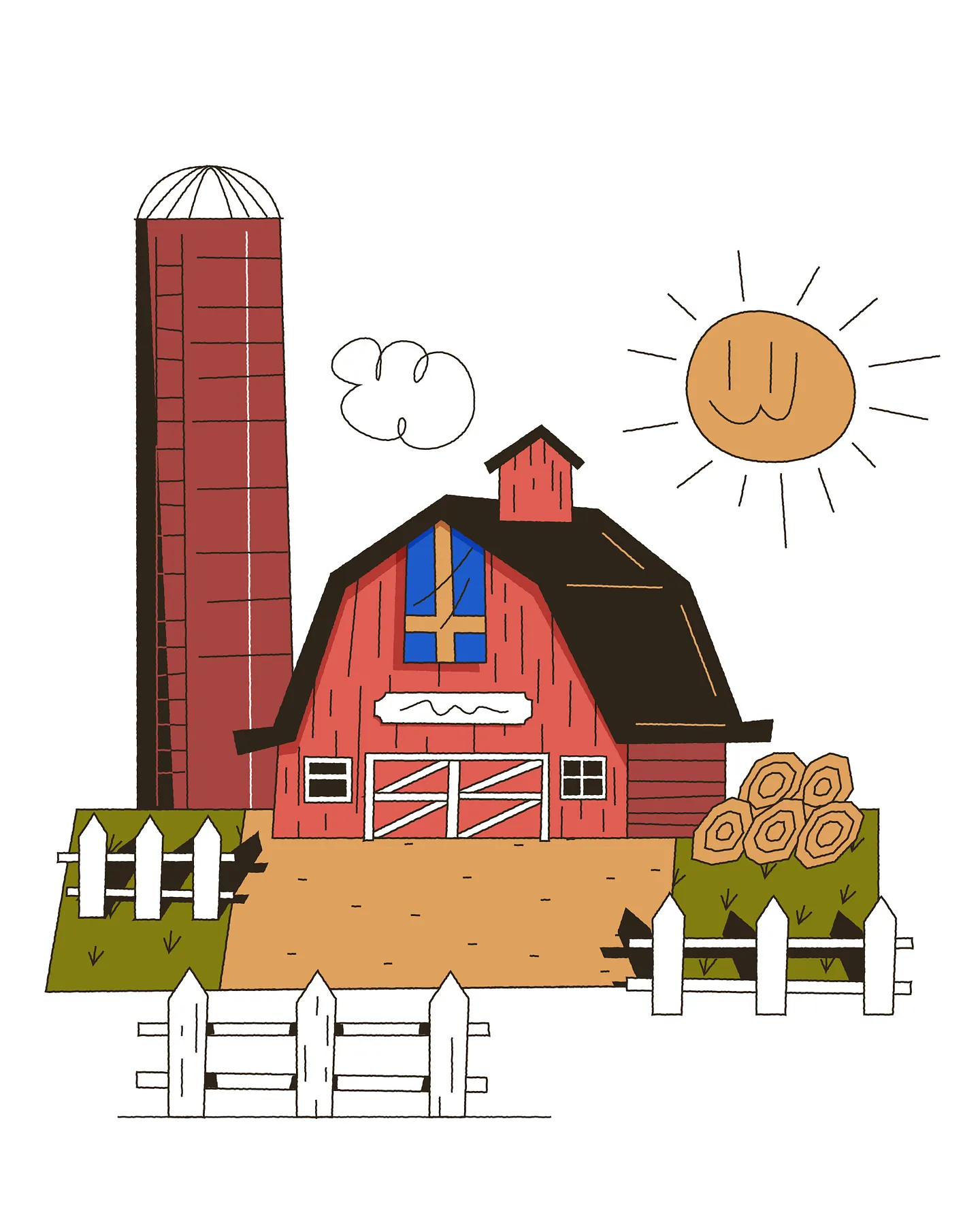 Charming Barnhaus: A Whimsical Farm Website Design