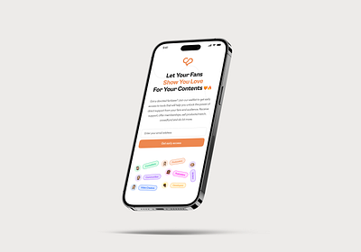 Waitlist UI Redesign - Show Mee Love design mobile mobile design ui waitlist