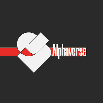 Alphaverse affiche alpha alphaverse bento bento design branding connection design graphic design illustration logo mock up