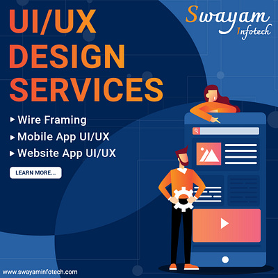UI/UX Design and Development Company - Swayam Infotech branding graphic design ui ux