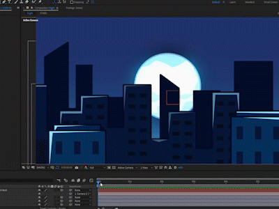 Night City 2danimation after affects after effects animation aftereffects animation design illustration motion animation motiongraphics ui