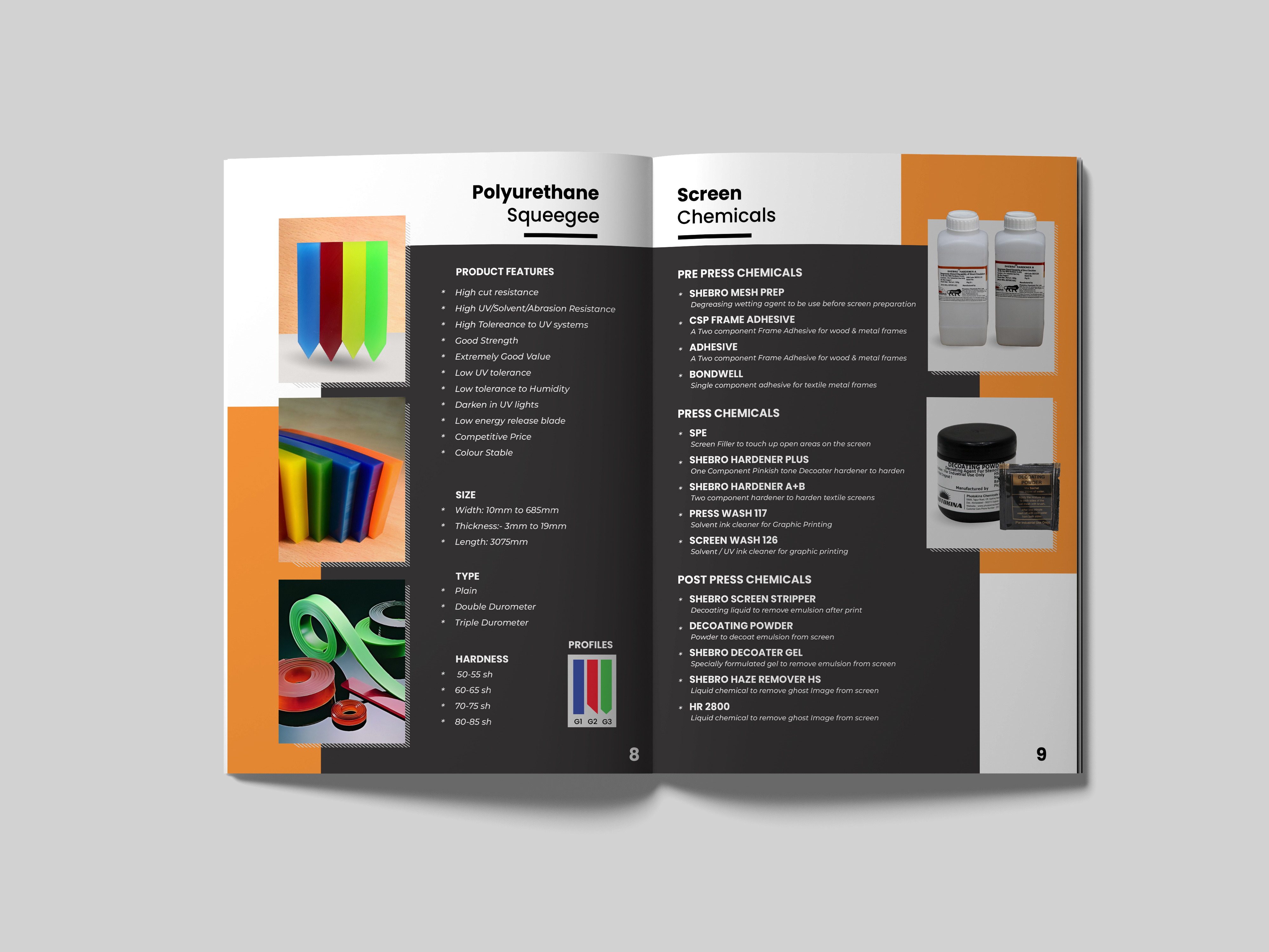 17 Pages product catalog with brochure design by Whitefern on Dribbble