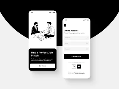 Daily UI 1 - Sign Up app branding design graphic design illustration logo typography ui