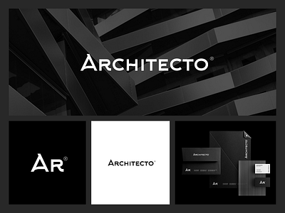 Architecture logotype design | Interior logo & brand identity architect architect logo architecture architecture brand architecture logo brand identity branding building construction corporate identity geometric house interior lettermark logo logo design logotype visual identity