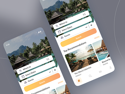 Travel App UI Design appdesign branding design illustration metafic mobileapp ui ux website