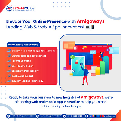 Elevate Your Online Presence with Amigoways amigoways amigowaysappdevelopers amigowaysteam