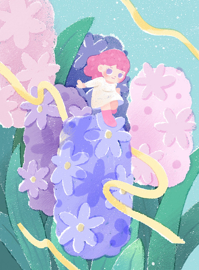 Hyacinth illustration