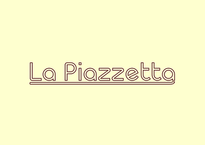 Brand Identity, La Piazzetta brand identity branding business card design food france freelance french designer graphic design graphic designer graphiste identité de marque logo logo design menu paris pizza pizzeria restaurant