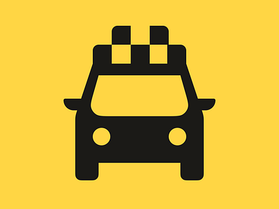 Taxi pictogram auto car face front icon icon pack icons ideogram pictogram sedan taxi vehicles