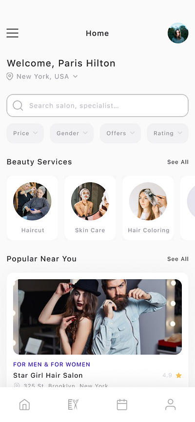 barber app design android app barber app ui ui design ux ux design