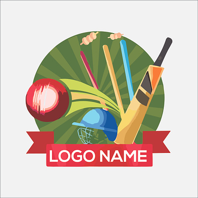 CRICKET LOGO DESIGN cricket cricket logo design design logo شعار العقارات