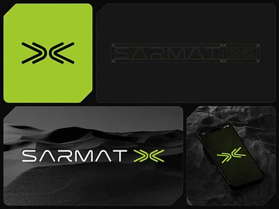 Branding for Sarmat Analytix brand guideline brand identity branding cosmic dark design graphic design illustration logo logotype marks mobile mockup rebrand rebranding sand