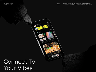 Vibes // Mobile Application behance blacklead blackleadstudio branding date design friends logo meetings mobile mobile app product relationship travel work