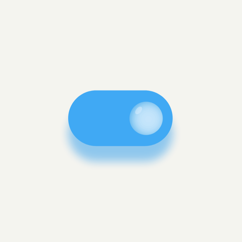 Toggle Button animated toggle animation blue new switch switch off toggle turn on