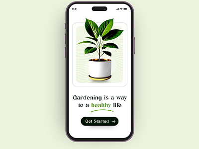 Plant Mobile App UI Design android app business dashboard e commerce ios minimal mobile mobile ui design plant banner plant shop plant web ui plantdesignmobileapp plantshopmobileui plantui shop topbar uiux undersigned website