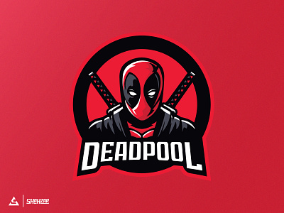 Deadpool Mascot Logo branding deadpool design esportslogo graphic design illustration illustrator logo mascot logo sports logo ui ux vector