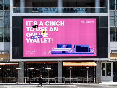 PancakeSwap: branding animation banner billboard brand branding defi defi wallet design finance fintech graphic design identity illustration logo motion graphics poster ui vector