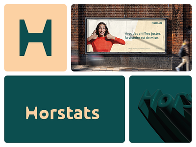 Visual identity for horstats branding graphic design logo motion graphics