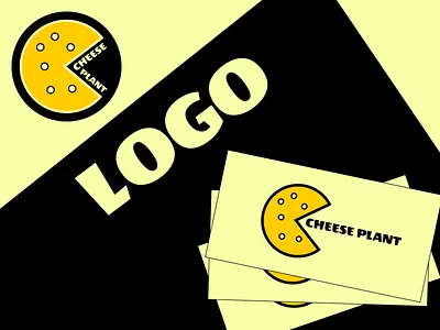 LOGO for Cheese Plant branding cheese cool design factory figma graphic design illustration logo mordern photoshop plant ui