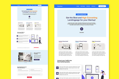 SaaS Landing Page bootstrap template landingpage template saas landing page