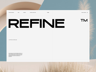 Refine Website 3d animation business graphic design marketing motion planning product strategy ui user experience user interface ux ux design uyi design vision web web design website