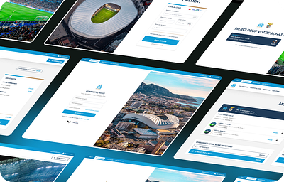Design of a User Flow for the payment of football tickets payment page ui ux web application