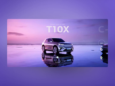 TOGG Website Car Inspection 3d animation design homepage interface motion prototype scene togg ui ux