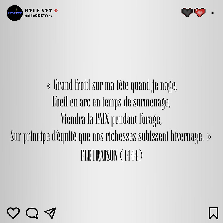 DIGITAL RED BOY X KYLE XYZ LA PAIX by DIGITAL RED BOY on Dribbble