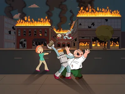 FG mobile Game - Griffins vs Robots