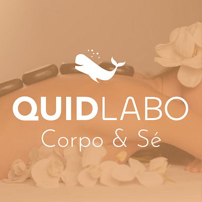 Quid Labo - a massage center branding brand identity branding graphic design logo logo design massage center pictogram logo