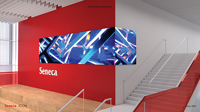 Digital Transformation at Seneca King 3d art direction environmental graphic design