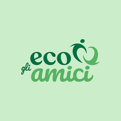 gli EcoAmici - Supermarket Private Label Branding brand identity branding project ecological logo graphic design graphic designer green logo logo design sustainability thesis project