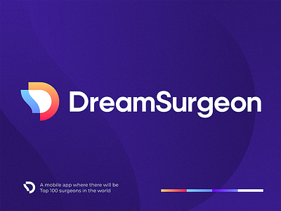 Dream Surgeon 3d branding design graphic design illustration logo mockup ui ux vector