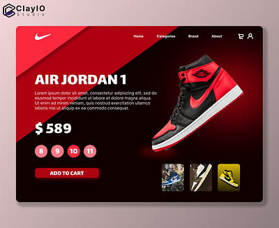 Sneakers Shop Hero Section app design design hero hero image hero section ui uiux user experience user interface ux uxui web design website