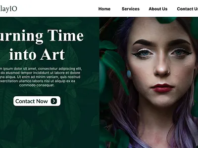 Jewellery Shop landing page hero image app design branding design ui user experience user interface ux uxui web design