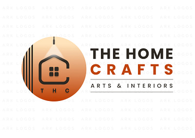 The Home Crafts branding craft design illustration interior logo logo logo design ui