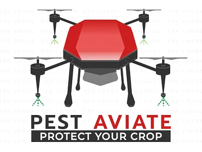 Pest Aviate - Pesticide with Drone branding craft design drone graphic design logo pest aviate pest control pesticide with drone