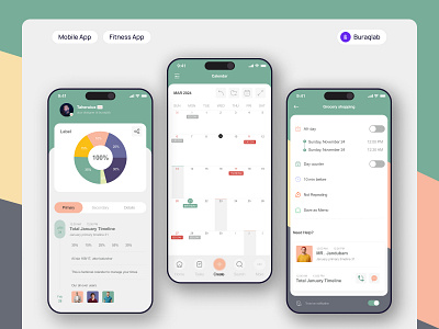 Fitness Mobile App Design clean daily activity exercise figma design fitness fitness app fitness mobile app gym minimal mobile ui product design sport tacking app tracker tracking tracking gym uiux workout workout app