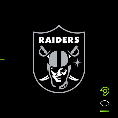 Las Vegas Raiders concept branding design football graphic design las vegas logo nfl raiders rebranding