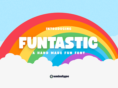 Funtastic - Fun Display Font bold font branding child friendly childbook font creative font cute font cyrillic display font font font design fun font fun script handwritten font modern font multilingual script font type