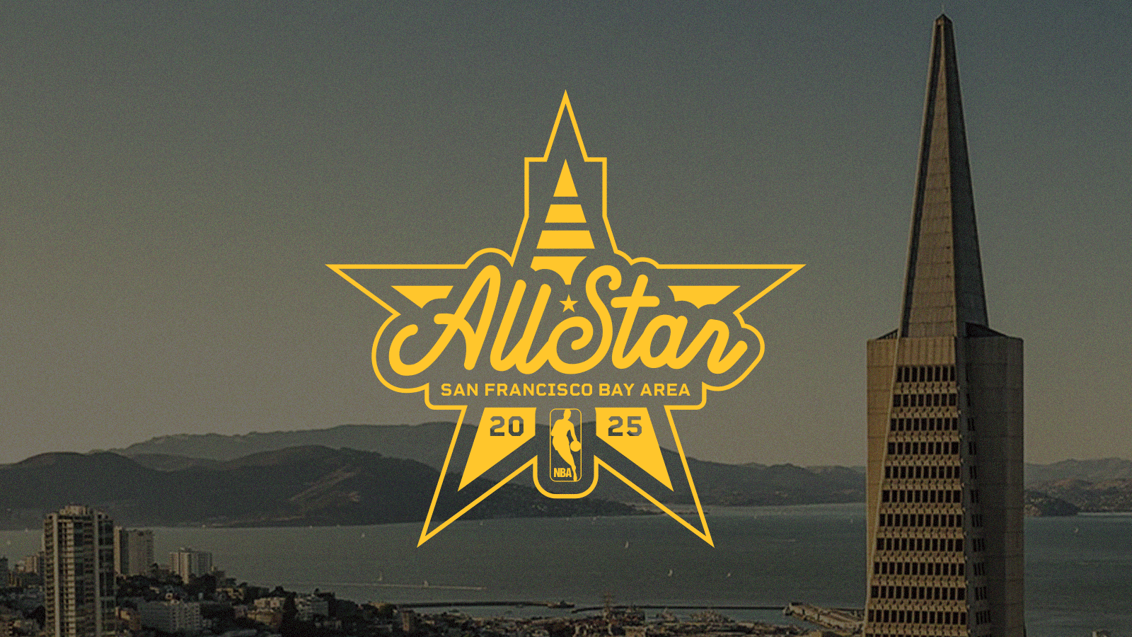 Bay Area All-Star Logo badge basketball bay area brand branding california design logo logo design logo type nike rebrand rebranding san francisco script sports typography