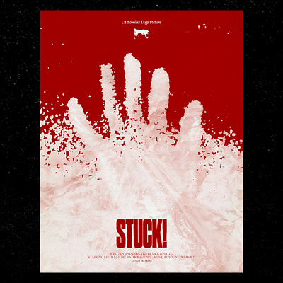 STUCK! (2022) short film poster film film design graphic design movie poster