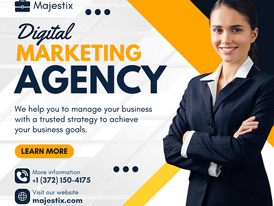 Majestix Agency achieve branding business businessgoals digitalmarketing digitalmarketingagency graphic design information manage strategy trusted ui website