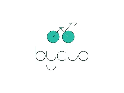 BYCLE LOGO #dailylogochallenge branding graphic design logo